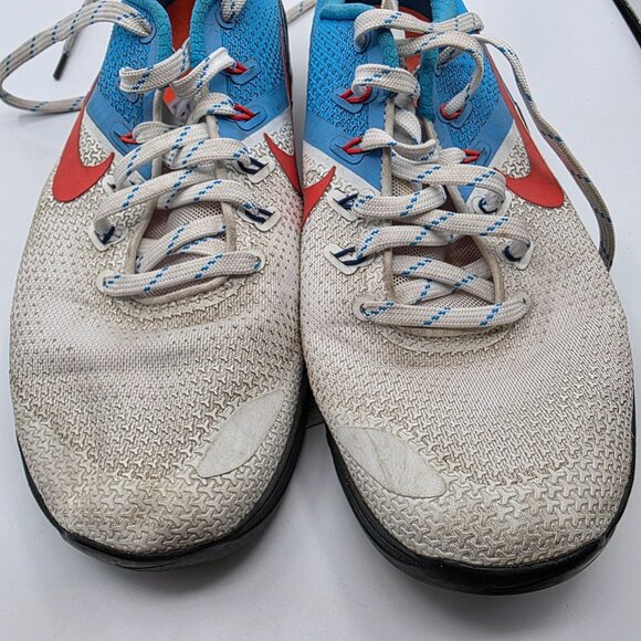 Nike Metcon 4 Mens Size 10.5 White Blue Athletic Training Shoes Gym Casual Walk main image 10
